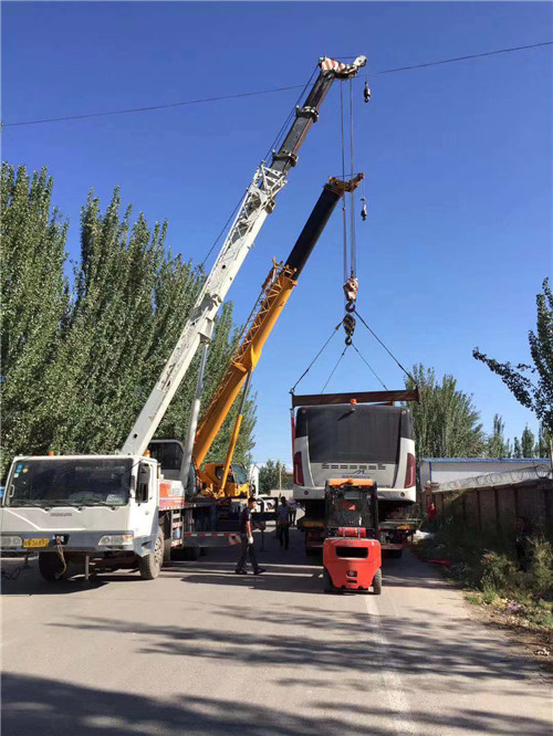 淄博市港口集装箱搬运案例